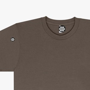 T-shirt en coton épais de haute qualité, coupe ample, style vintage délavé à l'acide, style LA Apparel - Product Image 1