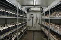 Conteneur de 20 pieds à montage rapide, isolé et préfabriqué, pour la culture de champignons et la production agricole