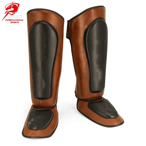 Espinilleras Ajustables Reforzadas y Ligeras para Entrenamiento, Prácticas, Boxeo y Combate - Product Image 1