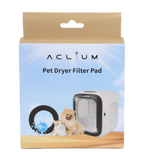 แผ่นสำลีสำหรับสัตว์เลี้ยงเอคลิอุม(6 ชิ้น) สำหรับเครื่องเป่าลมสัตว์เลี้ยง A-10 - Product Image 1