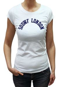 เสื้อยืดคอกลมแขนสั้นสำหรับผู้หญิงพิมพ์ลาย - Product Image 4