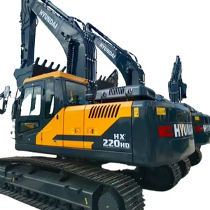 Excavatrice lourde Hyundai HX220HD de 22 tonnes, d'occasion, avec moteur à injection directe, pour travaux de construction - Product Image 1