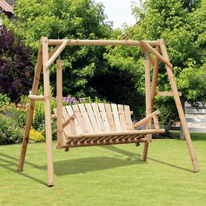 Sedia a dondolo da giardino a forma di uovo per esterni, giardini e patii - Product Image 1