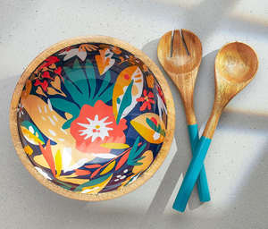 Ensemble de bols en bois Plateaux de fruits secs Bol à salade rond Vaisselle Bols de service en bois à prix de vente entiers avec couvercle par FWE - Product Image 1