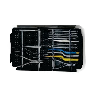 Ensemble d'instruments pour chirurgie lombaire avec étui de stérilisation noir, kit chirurgical lombaire pour applications orthopédiques et vertébrales - Product Image 5