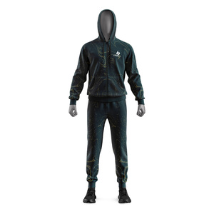 Custom Men's Breathable Plus Size Regular Fit Sporty Pattern Spring Wear Eco Friendly Lightweight Seamless <b>Stitched</b> <b>Tracksuits</b> - Product Image 5
