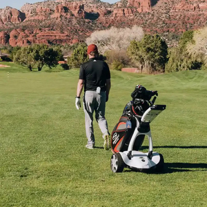 Chariot de golf électrique Stewart Golf X9 Follow Signature Series neuf avec télécommande et batterie supplémentaire Guangdong - Product Image 2