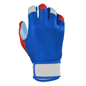 Gants de frappeur de baseball en cuir pleine fleur pour homme, haute qualité, pour droitier, couleur personnalisée, légers, respirants, les meilleurs - Product Image 4