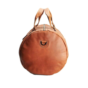 Sacs de voyage décontractés en cuir véritable à prix d'usine, couleur personnalisée, légers, sangle réglable, haute qualité - Product Image 1