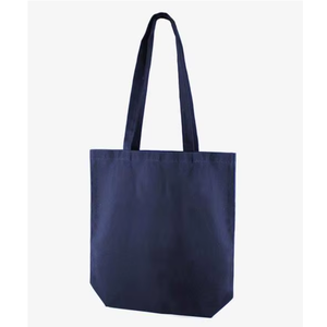 Solid Color Cotton <b>Canvas</b> Tote Bag| Aesthetic Shoulder Handbag Reusable Shopper Eco Friendly Grocery Market Book Daily Carryall - Product Image 1