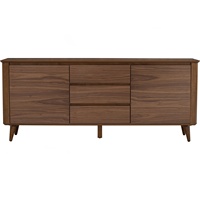 Aparador Moderno de Madera para Comedor, Mueble Buffet de 1.8m, Consola con Gran Capacidad de Almacenamiento para Hogar y Hotel, Pulau