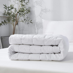 Luxury Knitted 4 Corner Elastic Mattress Protector Deep Corner Straps Moisture Resistant Eco-Friendly Breathable Machine - Product Image 2