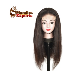 Premium Raw Indian Human Hair Lace Front <b>Deep</b> <b>Wave</b> <b>Wig</b> 100% Unprocessed Remy Double Weft Cuticle Aligned Natural <b>Wave</b> Wholesale - Product Image 2
