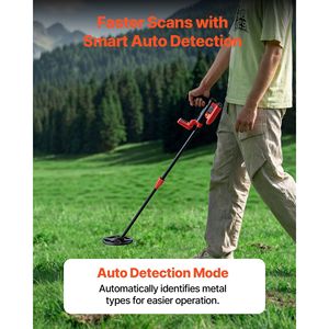 Rilevatore di Metalli Leggero con Display LCD da 6 Pollici, Impermeabile IP68, Bobina di Ricerca Regolabile da 22,8-33,8 Pollici, Alta Precisione, Modello Industriale - Product Image 3