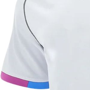 White Rugby Jersey Short Sleeve Men's Sports Team Shirt Uniform <b>Athletic</b> Wear Training Match Apparel Outdoor Game Clothing - Product Image 5