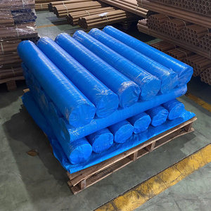 Bâche en PE bleue HQ durable, écologique, imperméable, résistante aux UV, au vent et aux déchirures, pour la construction en extérieur - Product Image 2