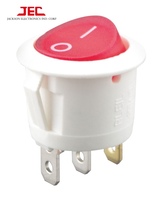 Interrupteur à bascule unipolaire JEC série 606 JS-606-2 ON-OFF SPST 10A/125VAC certifié ULCUL ENEC CQC pour applications de commande marche-arrêt