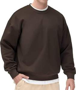 Sweat-shirt en coton épais à col rond avec imprimé graphique pour homme, nouvelle collection 2026 – Offre Spéciale - Product Image 5