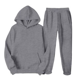 Ensemble de survêtements unis pour sublimation en gros 2026 – Tenues de jogging et sweats à capuche pour hommes - Product Image 3