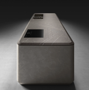 Muebles de Cocina Modernos sin Marco, Panel de Melamina MDF, Puertas Colgantes, Juego Completo, Color Personalizado, Tamaño Personalizado, Fácil Instalación y Limpieza - Product Image 4