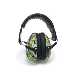 Orejeras Plegables con Camuflaje HC706, Reducción de Ruido, Ligeras y Cómodas, Ideales para Caza, Tiro y Seguridad en el Trabajo - Product Image 1