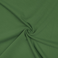 Tissu en molleton vert 58 pouces, tissé peigné uni, résistant aux plis, poids moyen 260 GSM, pour textiles de maison, pour filles et garçons
