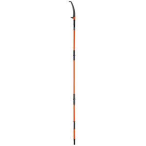 Manual Pole Saw 7.3-27 ft Extendable Tree <b>Pruner</b> with Sharp Steel Blade High Branches Trimming Lightwe Manual Branch Trimmer - Product Image 2