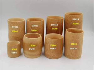 Vietnam Handmade Bamboo <b>Cups</b> Available for Large Volume Orders and International Retail Programs - Product Image 2