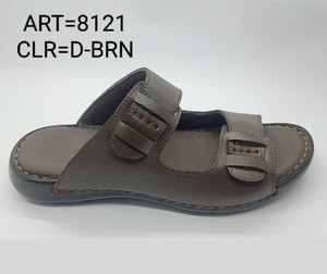 Summer Men Shoes Wholesale Genuine Leather <b>Slides</b> PU Sole Sandals Casual <b>slip</b>-on Slipper Durable Stylish 2026 High Quality Shoes - Product Image 5