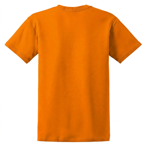 Camiseta de Jersey Casual para Hombre, Cuello Redondo, Manga Corta, Color Gris Oscuro Sólido, Corte Holgado, 100% Algodón, Impresión Digital - Product Image 3