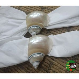 Coastal Style Shell Napkin <b>Rings</b> for Wedding Reception Banquet Event Decoration and Elegant Table Arrangement Supplies - Product Image 2