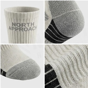 North Approach Crew <b>Socks</b> Breathable Hiking <b>Socks</b> for Adults Spring Season - Product Image 4