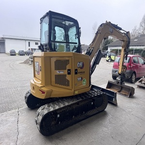 Mini-excavatrice CAT 305 CR, livraison rapide, prix bas, excavatrice hydraulique sur chenilles, nouveau modèle, idéale pour les travaux de construction - Product Image 3