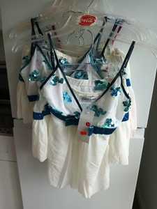 ชุดนอนซีทรูลูกไม้สีชมพูสำหรับผู้หญิง ชุดนอนแบบ Babydoll เป็นมิตรกับสิ่งแวดล้อม ระบายอากาศได้ดี คอวี เอวยางยืด น้ำหนักเบา ผ้าตาข่าย - Product Image 3