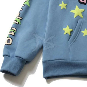 เสื้อฮู้ดดี้ผู้ชายผ้าฝ้ายพิมพ์ลายฟลีซเนื้อนุ่ม น้ำหนักเบา คุณภาพสูง ออกแบบเองได้ 100% ผ้าฝ้าย สำหรับฤดูหนาว - Product Image 4