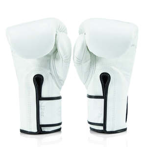ถุงมือชกมวย Fairtex Glory คุณภาพพรีเมียม ดีไซน์ใหม่ หนัง PU แท้ 100% แบบผูกเชือก ถุงมือชกมวยไทย Fairtex ระดับมืออาชีพ - Product Image 4