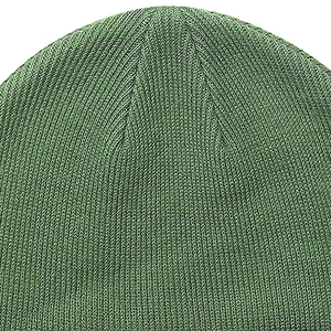 Unisex Green Ribbed Knit Beanie Hat Adult Solid Color <b>Winter</b> <b>Cap</b> Casual OEM Stretch Acrylic Skull <b>Cap</b> Available For Online Sale - Product Image 2