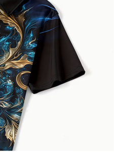 Sudadera con Capucha Slim Fit para Hombre, Sublimada, con Estampado 3D, Manga Corta, Transpirable, Ligera, de Secado Rápido, Informal, para Viajes, a la Moda - Product Image 5