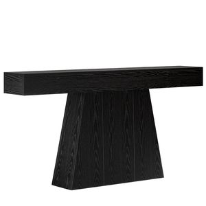 Farmhouse Entrance <b>Table</b> with Trapezoidal Base <b>Console</b> <b>Table</b> with Main <b>Console</b> <b>Sofa</b> <b>Table</b> - Product Image 6