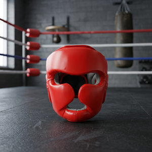 Protector de cabeza para boxeo, equipo de entrenamiento para práctica de artes marciales, protección facial, sesiones de sparring, gimnasio, fitness, equipo deportivo - Product Image 4