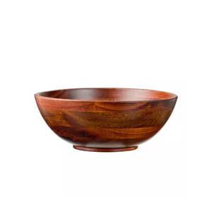 100% Natural Wood Durable Lightweight Eco-friendly Serving <b>Bowl</b> for Home Gifting Food Serving Wholesale Supply From EVANA IMPEX - Product Image 5