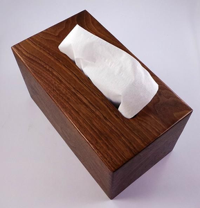 Porta pañuelos de madera ecológico, dispensador de pañuelos de madera sostenible de blossom craft india - Product Image 6