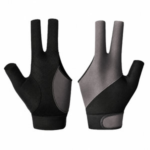 Guantes de Snooker Personalizados, Guantes de Billar Premium con Diseño de Tres Dedos para Jugadores Diestros, Guantes de Snooker a Bajo Precio - Product Image 1