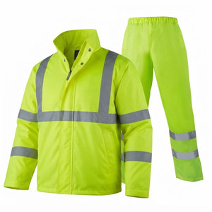 Nouveaux survêtements de travail réfléchissants et respirants en polyester, offrant une visibilité claire pour les travailleurs dans les conditions de faible luminosité et à haut risque - Product Image 1