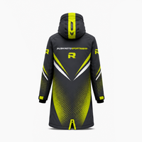 Vestes longues matelassées respirantes en textile pour l'hiver, coupe-vent, manteaux d'hiver, vêtements d'extérieur quotidiens, vente en gros, personnalisables, à capuche, décontractées