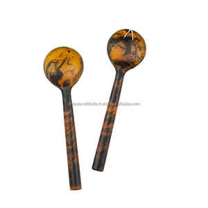 Juego de cucharas de resina de remolino Art Deco clásico, cubiertos de nuevo estilo, vajilla, el mejor juego de cucharas para servidor de ensalada al mejor precio para bodas - Product Image 6
