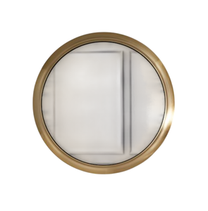 Espejo de Pared Ovalado de Diseño Atractivo, Marco Dorado Tallado con Lazo Decorativo, para Colgar en el Dormitorio o Sala de Estar - Product Image 5