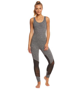 Combinaison de sport pour femme, combinaison de yoga extensible, combinaison de fitness, col en V, sans manches, prix bas, OEM - Product Image 5