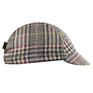 Gorro de Lana a Cuadros de Primera Calidad, 5 Paneles, Transpirable, Protección Solar para Adultos, Uso Casual de Primavera y Otoño, 56-58CM - Product Image 3