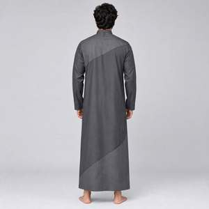 Túnica Islámica para Hombre de la Mejor Calidad, Ropa Árabe Moderna, Tela Brillante y Transpirable, Túnica Musulmana Personalizada - Product Image 3